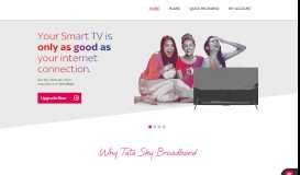 
							         Tata Sky Broadband: High Speed Internet Connection | Best ...								  
							    