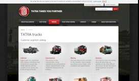 
							         TATRA trucks :: Tatratrucks.com								  
							    