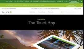 
							         Tauck Travel App | Tauck								  
							    
