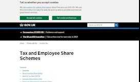 
							         Tax and Employee Share Schemes: Save As You Earn (SAYE) - GOV ...								  
							    
