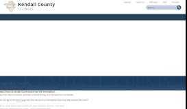 
							         Tax Bill Information - Kendall County								  
							    