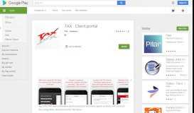 
							         TAX · Client portal – Apps on Google Play								  
							    