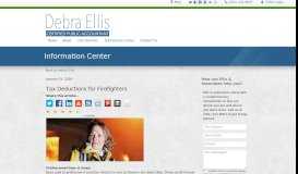 
							         Tax Deductions for Firefighters | Ellis & Associates								  
							    