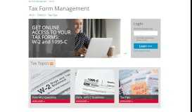 
							         Tax Form Management: Home								  
							    