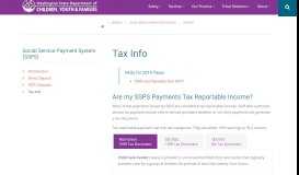 
							         Tax Info | DSHS								  
							    