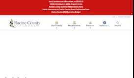 
							         Tax Inquiry | Racine County, WI								  
							    