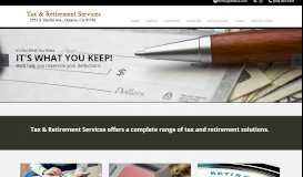 
							         Tax & Retirement Services: Ontario, CA tax preparation and planning								  
							    