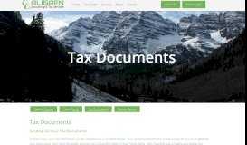 
							         tax: Tax Documents – Aligaen Accounting & Tax Services								  
							    