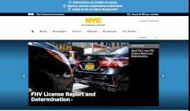 
							         Taxi & Limousine Commission - NYC.gov								  
							    