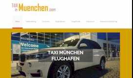 
							         Taxi München - Taxi Flughafen München (MUC) - Flughafentaxi ...								  
							    