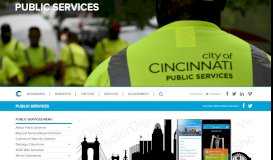 
							         Taxis & Public Vehicles - Public Services - City of Cincinnati								  
							    
