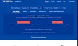 
							         TaxSpanner: File ITR TDS GST-R | Easiest way to Save & Tax Filing								  
							    