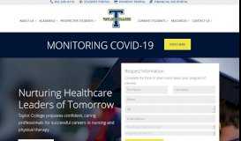 
							         Taylor College: Professional Health Training Academy, Nursing ...								  
							    