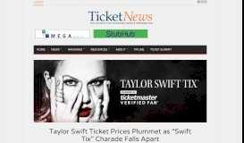
							         Taylor Swift Ticket Prices Plummet as 