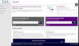 
							         Tayside – Scottish Assessors Association Sites								  
							    