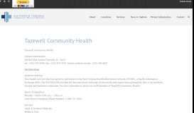 
							         Tazewell Community Health - Southwest Virginia Community Health ...								  
							    