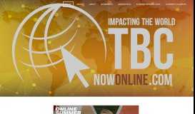 
							         TBC Online								  
							    