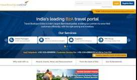 
							         TBO - Online Travel Agency, White label Solutions, B2b travel agency ...								  
							    