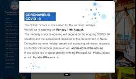 
							         TBS Portals | The British School Kathmandu								  
							    