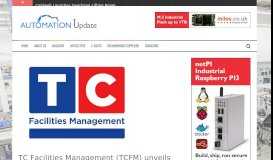 
							         TC Facilities Management (TCFM) unveils refreshed website ...								  
							    