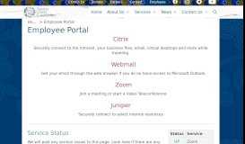 
							         TCC » Employee Portal								  
							    