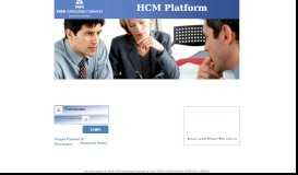 
							         TCS HCM Platform Portal								  
							    