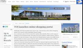 
							         TCS launches online shopping portal | Business | thenews.com.pk ...								  
							    