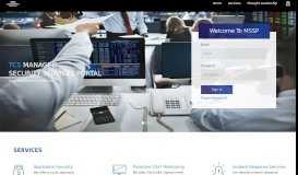 
							         TCS Managed Security Services Portal								  
							    