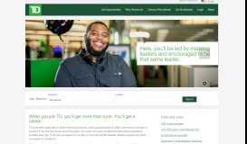 
							         TD Bank Careers Website - Home								  
							    