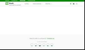 
							         TD Bank Commercial Information & Financial Data Systems								  
							    