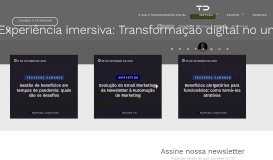 
							         TD | O ecossistema da Transformação Digital								  
							    