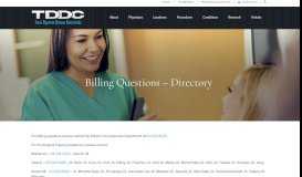 
							         TDDC Billing | Texas Digestive Disease Consultants								  
							    