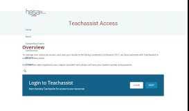 
							         Teachassist Access – HOSA Canada								  
							    