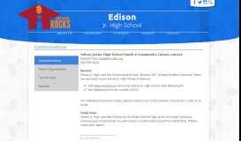 
							         Teacher Ease - Edison Jr. High School - Rock Island - Milan School ...								  
							    