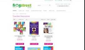 
							         Teacher Resources - Books | Frog Street Press								  
							    