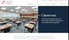 
							         Teacher Websites | Avondale | Legacy Traditional School								  
							    
