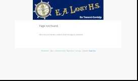 
							         Teachers - E. A. Laney High School - Google Sites								  
							    