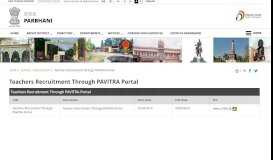 
							         Teachers Recruitment Through PAVITRA Portal | Parbhani | India								  
							    
