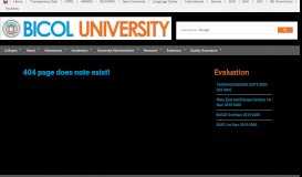 
							         Teaching Evaluation | BU Evaluation - Bicol University								  
							    