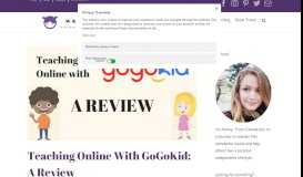 
							         Teaching Online With GoGoKid: A Review — Wanderdolls								  
							    