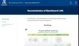 
							         Teaching with the LMS - University of Melbourne								  
							    
