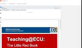 
							         Teaching@ECU - Edith Cowan University - studylib.net								  
							    