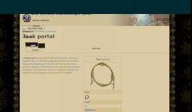 
							         Teak portal | Old School RuneScape Wiki | FANDOM powered by Wikia								  
							    