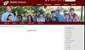 
							         Team 64 - Bay Shore Schools								  
							    