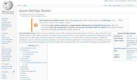 
							         Team Foundation Server - Wikipedia								  
							    