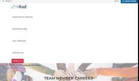 
							         Team Member Careers, Open Positions - vRad								  
							    