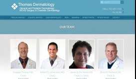 
							         Team Members Archive - Thomas Dermatology								  
							    