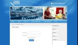 
							         Team Portal Login « Three Rivers Home Healthcare								  
							    