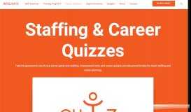 
							         Team Staffing and Career Quizzes | Intelivate								  
							    