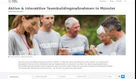 
							         Teamevents in Münster buchen Aktiv & Interaktiv   Event Portal								  
							    